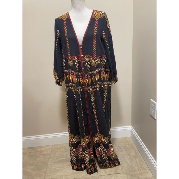 Free People Foley Maxi Dress Size L - Picture 3 of 7
